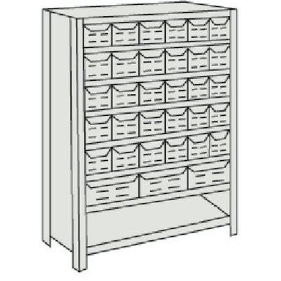 トラスコ中山 TRUSCO 軽量150型背引出付棚 900X300XH1200 実段7 TLA43K-78 1台(1個) 283-3379（直送品）