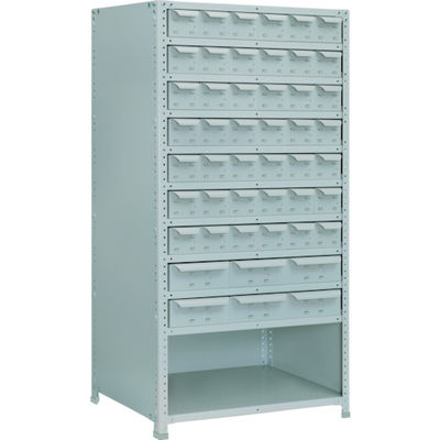 トラスコ中山 TRUSCO 軽量150型背引出付棚 900X450XH1800 実段10 TLA63S-711 1台(1個) 283-3425（直送品）