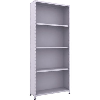 トラスコ中山 TRUSCO 軽量150型背側板付棚 900X300XH2100 5段 TLA73K-25 1台(1個) 283-4162（直送品）