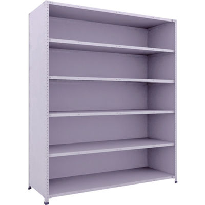 トラスコ中山 TRUSCO 軽量150型背側板付棚 1800X600XH2100 6段 TLA76L-26 1台(1個) 283-4391（直送品）