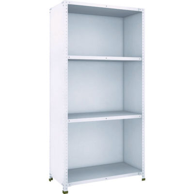 トラスコ中山 TRUSCO 軽量150型背側板付棚 900X450XH1800 4段 TLA63S-24 1台(1個) 283-4561（直送品）