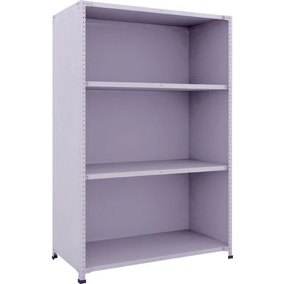 トラスコ中山 TRUSCO 軽量150型背側板付棚 1200X600XH1800 4段 TLA64L-24 1台(1個) 283-4618（直送品）