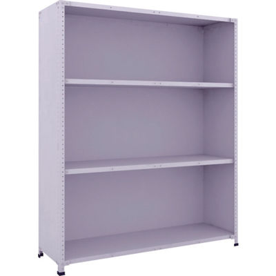 トラスコ中山 TRUSCO 軽量150型背側板付棚 1500X450XH1800 4段 TLA65S-24 1台(1個) 283-4804（直送品）