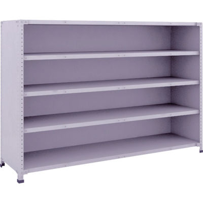 トラスコ中山 TRUSCO 軽量150型背側板付棚 1800X450XH1200 5段 TLA46S-25 1台(1個) 283-4952（直送品）