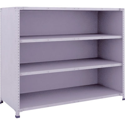 トラスコ中山 TRUSCO 軽量150型背側板付棚 1500X600XH1200 4段 TLA45L-24 1台(1個) 283-4961（直送品）