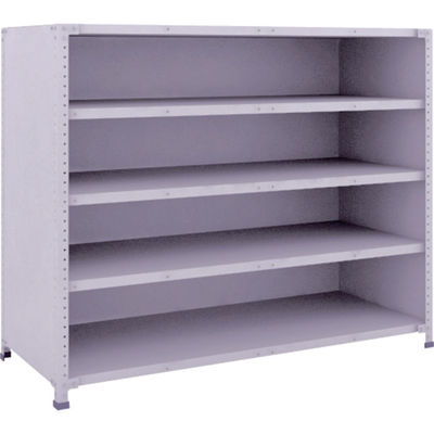 トラスコ中山 TRUSCO 軽量150型背側板付棚 1500X600XH1200 5段 TLA45L-25 1台(1個) 283-4987（直送品）