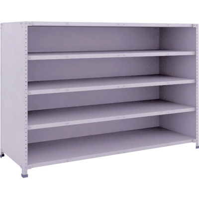 トラスコ中山 TRUSCO 軽量150型背側板付棚 1800X600XH1200 5段 TLA46L-25 1台(1個) 283-4995（直送品）