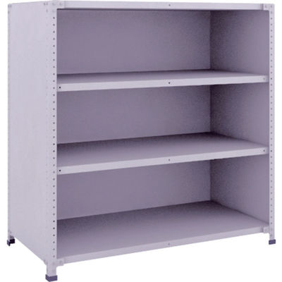 トラスコ中山 TRUSCO 軽量150型背側板付棚 1200X600XH1200 4段 TLA44L-24 1台(1個) 283-5096（直送品）