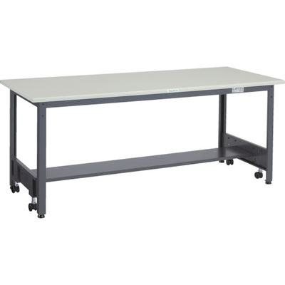 TRUSCO 中荷重作業台(500kg)CFW型 1800X900XH740 基本タイプ ダークグレー色 CFWS-1890 1台（直送品）
