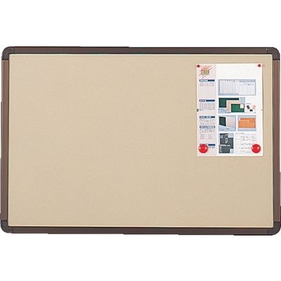 トラスコ中山 TRUSCO ブロンズ掲示板 900X1800 ベージュ YBE-36SBM 1枚 284-5709（直送品）