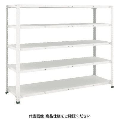 トラスコ中山 TRUSCO 軽量150型中棚ボルトレス棚 W1500XD450XH1200 5段 TLA45S-15 1台(1個)（直送品）