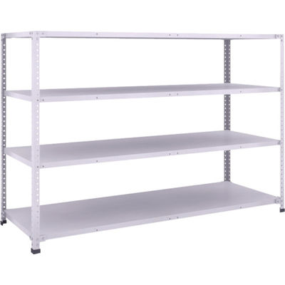 トラスコ中山 TRUSCO 軽量150型中棚ボルトレス棚 W1800XD600XH1200 4段 TLA46L-14 1台(1個)（直送品）