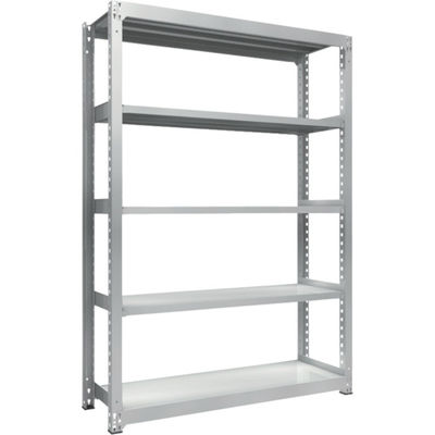 トラスコ中山 TRUSCO 耐食性スチール棚 TZM3型中量棚 1500X471XH2100 5段 単体 TZM3-7555 1台(1個)（直送品）