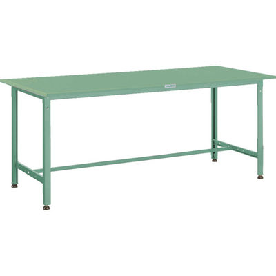 トラスコ中山 TRUSCO 軽荷重作業台(300kg)AE型 1500X900XH740 基本タイプ グリーン色 SAE-1509 1台（直送品）