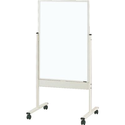 トラスコ中山 TRUSCO ニューホワイト案内板 ホワイトボード双輪キャスター付900X600 WMG-522SN 1台 329-4609（直送品）
