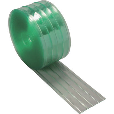 トラスコ中山 TRUSCO ストリップ型リブ付き間仕切りシート 静電透明3X300X30M TSR-330-30 1巻 454-0212（直送品）