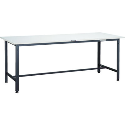 TRUSCO 軽荷重作業台(300kg)AE型 1800X900XH740 基本タイプ ダークグレー色 AE-1809 DG 1台（直送品）