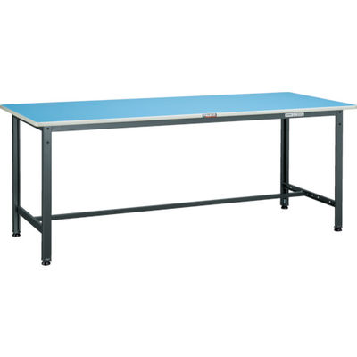 トラスコ中山 TRUSCO 軽荷重作業台(250kg)BE型 900X750XH740 基本タイプ ダークグレー色 BE-0975 1台（直送品）