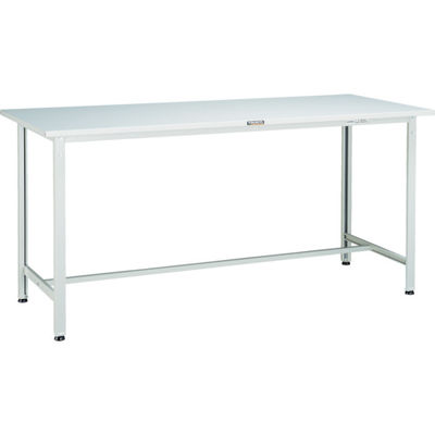 TRUSCO 軽荷重立作業台(300kg)HAE型 1500X750XH900 基本タイプ ホワイト色 HSAE-1500 W 1台（直送品）