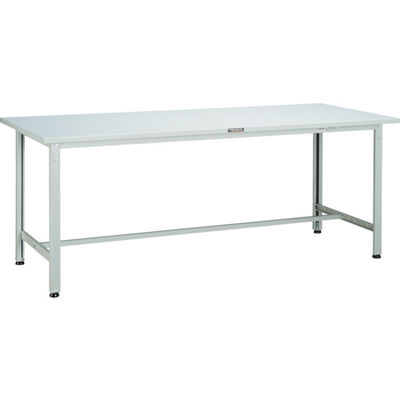 トラスコ中山 TRUSCO 軽荷重作業台(300kg)AE型 1800X600XH740 基本タイプ ホワイト色 SAE-1860 W 1台（直送品）