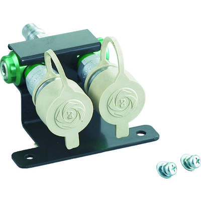 トラスコ中山 TRUSCO ハンドル昇降式作業台用オプション エアー源カプラ(2口付) TFKAC-200T 1個 456-1376（直送品）