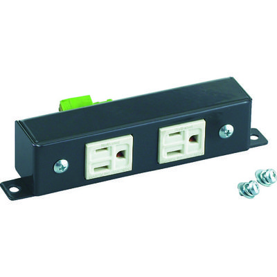 トラスコ中山 TRUSCO ハンドル昇降式作業台用オプション コンセント(2口・コード3m付) TFKK-200 1個 456-1384（直送品）