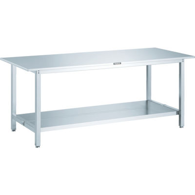 トラスコ中山 TRUSCO SUS304オールステンレス作業台 1800X1800XH740 下棚2枚付 SW3-1890LT2 1台（直送品）