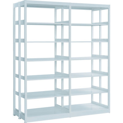 トラスコ中山 TRUSCO 複柱書架 複式 B5縦 W900XD220XH1944 6段 連結 BS-DD63T-6B 1台（直送品）