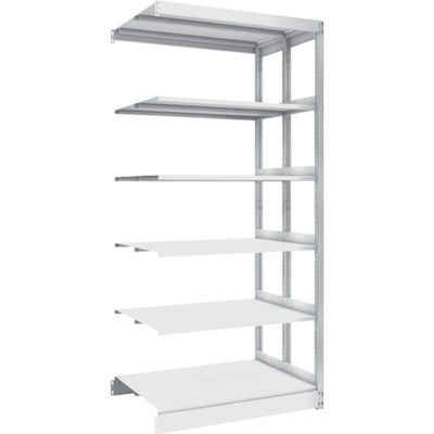 トラスコ中山 TRUSCO 複柱書架 複式 A4横 W900XD320XH1944 5段 連結 BS-DD63Y-5B 1台（直送品）