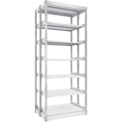 トラスコ中山 TRUSCO 複柱書架 複式 A4横 W900XD320XH2244 6段 BS-DD73Y-6 1台 459-2352（直送品）