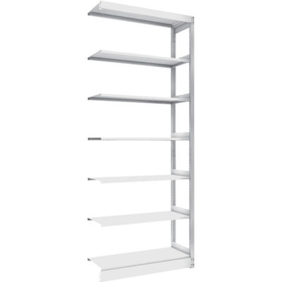 トラスコ中山 TRUSCO 複柱書架 単式 A4横 W900XD320XH2244 6段 連結 BS-DS73Y-6B 1台（直送品）