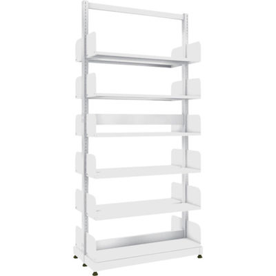 トラスコ中山 TRUSCO 単柱書架 複式 B5縦 W900XD220XH1975 6段 BS-SD63T-6 1台 459-2531（直送品）