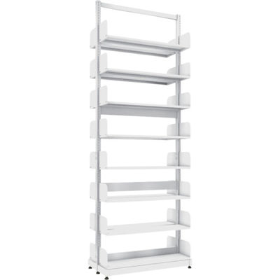 トラスコ中山 TRUSCO 単柱書架 複式 B5縦 W900XD220XH2575 8段 BS-SD83T-8 1台 459-2611（直送品）