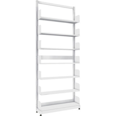 トラスコ中山 TRUSCO 単柱書架 単式 B5縦 W900XD220XH2275 7段 BS-SS73T-7 1台 459-2697（直送品）