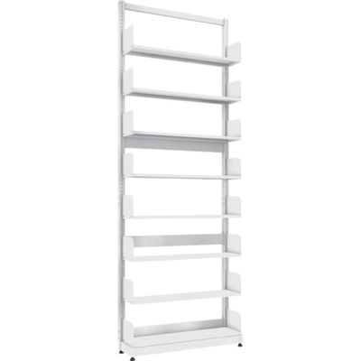 トラスコ中山 TRUSCO 単柱書架 単式 B5縦 W900XD220XH2575 8段 BS-SS83T-8 1台 459-2735（直送品）