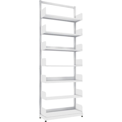 トラスコ中山 TRUSCO 単柱書架 単式 A4横 W900XD320XH2575 7段 BS-SS83Y-7 1台 459-2751（直送品）