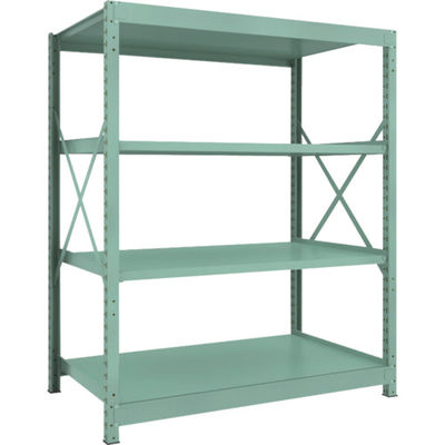 トラスコ中山 TRUSCO R3型中量棚 1500X900XH1800 4段 単体 R3-6594 1台(1個) 505-1843（直送品）