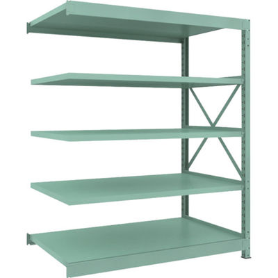 トラスコ中山 TRUSCO 中量ボルト式棚 R3型 W1500×D870×H1800 5段 連結 R3-6595B 1台(1個)（直送品）