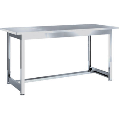 トラスコ中山 TRUSCO オールステンレス(SUS304)作業台1500X600XH740 TWB-1560SUS 1台 459-3383（直送品）