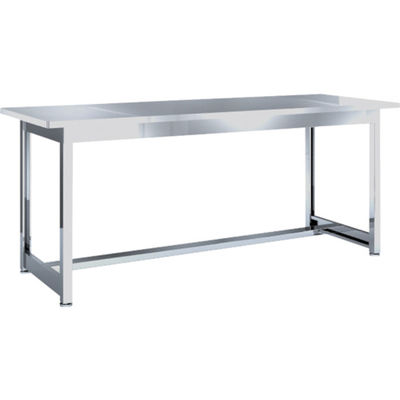 トラスコ中山 TRUSCO オールステンレス(SUS304)作業台1800X600XH740 TWB-1860SUS 1台 459-3405（直送品）