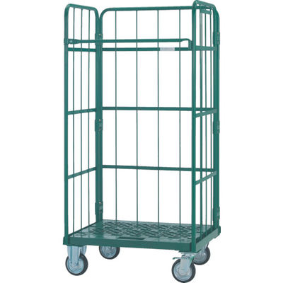 トラスコ中山 TRUSCO ハイテナー省音型 850X650X1450 直進仕様 樹脂底板 THT-XJ16A 1台 462-3975（直送品）