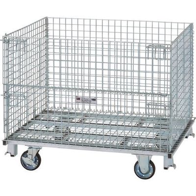 トラスコ中山 TRUSCO ネットパレットキャスター付 1000X1200X995 700kg T1012AGNS 1台(1個)（直送品）