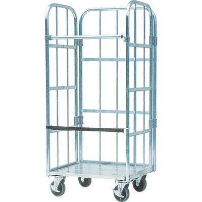 ナカオ アルミ製台車「運ぱん君」 UK-1 1台 463-4276（直送品）