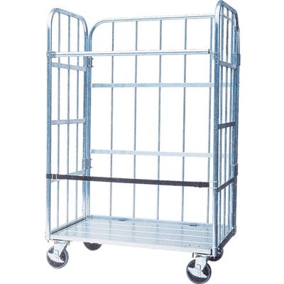 ナカオ アルミ製台車「運ぱん君」 UK-2 1台 463-4284（直送品）