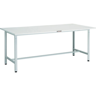 トラスコ中山 TRUSCO 軽荷重作業台(300kg)AE型 1800X750XH740 基本タイプ ホワイト色 AE-1800 W 1台（直送品）