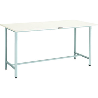 TRUSCO 軽荷重立作業台(300kg)HAE型 1800X900XH900 基本タイプ ホワイト色 HAE-1809 W 1台（直送品）