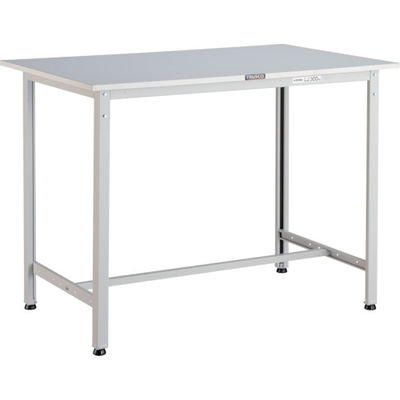 TRUSCO 軽荷重立作業台(300kg)HAE型 900X600XH900 基本タイプ ホワイト色 HRAE-0960 W 1台（直送品）