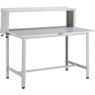 TRUSCO 軽荷重作業台(300kg)AE型 900X600XH740 下棚2枚付 ホワイト色 RAE-0960LT2 W 1台（直送品）