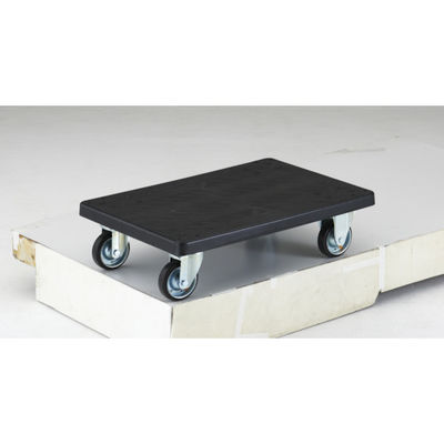 トラスコ中山 TRUSCO 導電性グランカート(樹脂) 平台車 800×535 均等荷重300kg TP-D815 1台 489-3387（直送品）