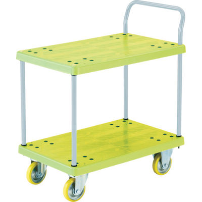 トラスコ中山 TRUSCO 帯電防止性グランカート 2段片袖 800×535 均等荷重300kg TP-E804 1台 489-3492（直送品）